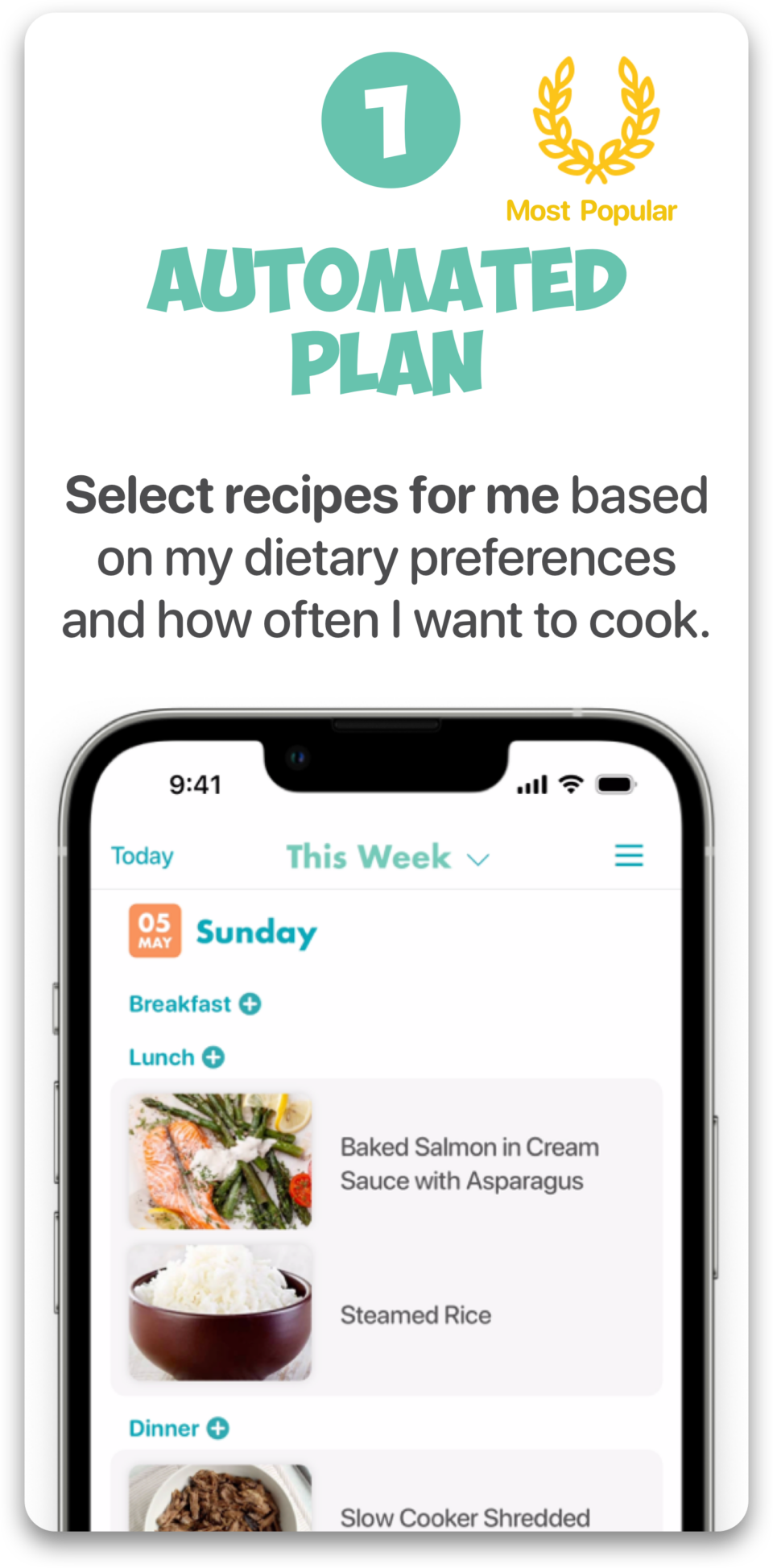 Option 1 - Automated Plan